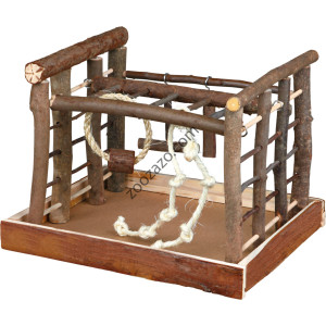 Площадка за канарчета и вълнисти папагали, 35 × 29 × 25 см - Trixie Natural Living Площадка за канарчета и вълнисти папагали, 35 × 29 × 25 см - Trixie Natural Living